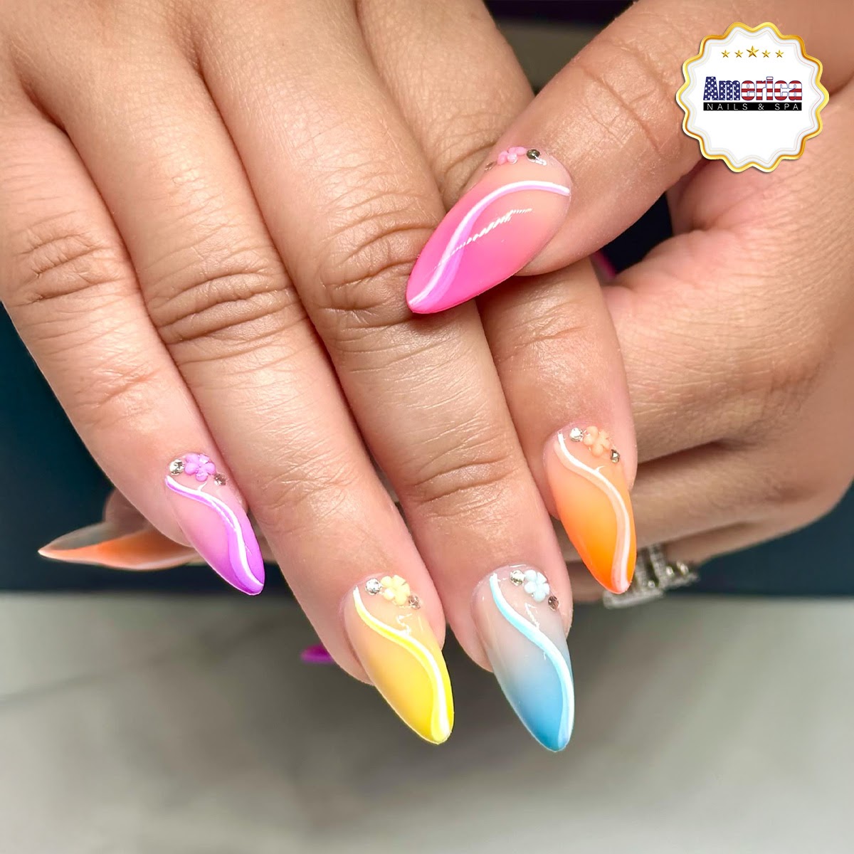 America Nails & Spa nail photo 1